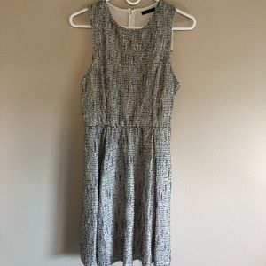 Soprano Dress Large Black and White